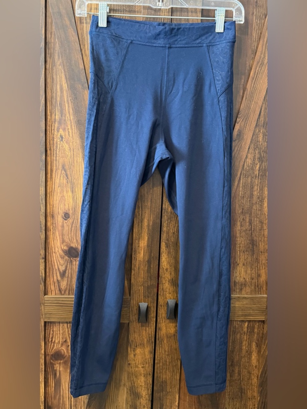 Lululemon Paisley Sheer Lace Jacquard Panelled High-Rise Tight 25" EUC - Picture 5 of 8